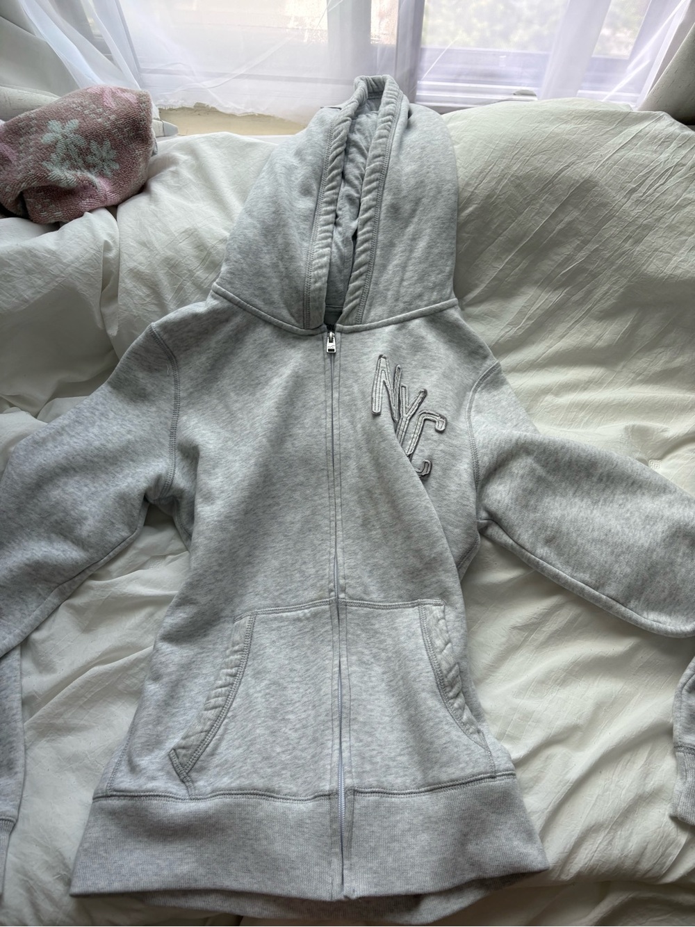 Holister NYC Zip-Up Hoodie